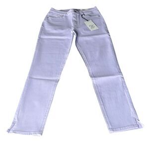 Cosmic Blue Love Milo Side Split Capri Skinny Jean in Purple Haze. Size 27. NWT!